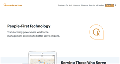 Desktop Screenshot of knowledgeservices.com